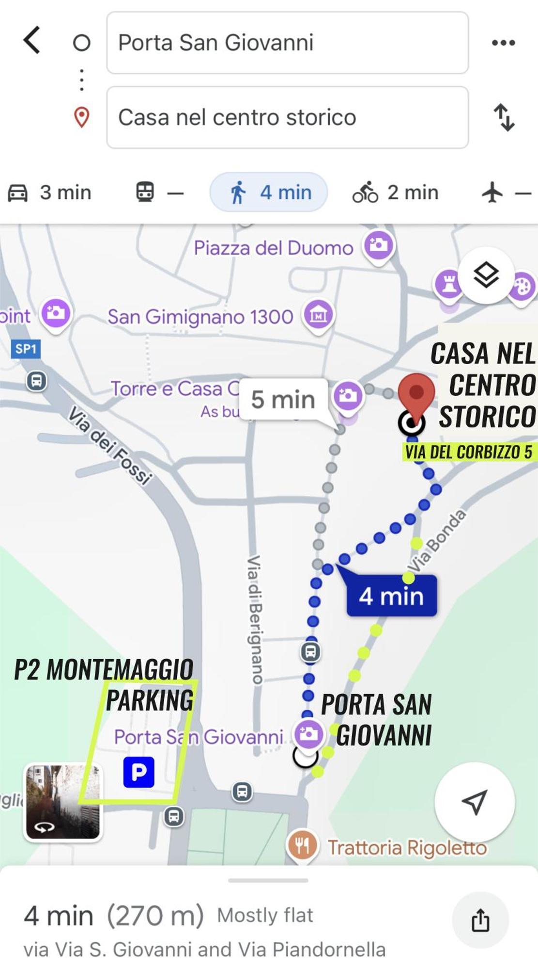 Appartamento Casa Nel Centro Storico San Gimignano Esterno foto